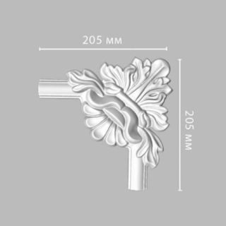 DP-8032 D/50  угол DECOMASTER-2 (280х280х25мм)