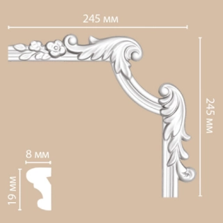 97100-3R/50 угол DECOMASTER-2 (245х245х25мм)