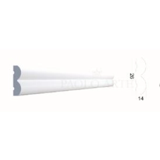 Kr192M молдинг интерьерный сочетается с Kr236SP (43*12*2700 мм)/55