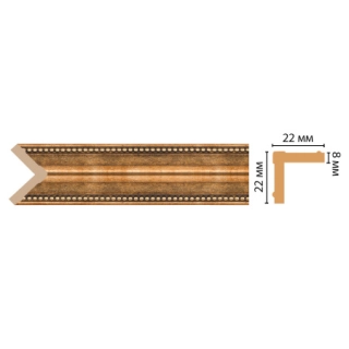 116M-57 ШК/42 Угол  DECOMASTER (22*22*2400 мм)