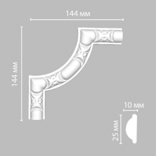 УПАК 98013-2 угол DECOMASTER-2 (144х144мм)