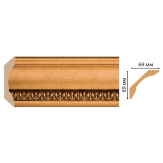 100C-1223 ШК/14 Плинтус DECOMASTER (69*69*2400 мм)