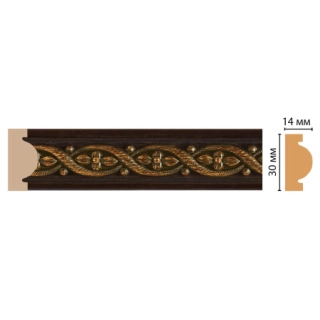 157-1/42 молдинг ДМ(30*13*2400 мм)