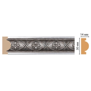 157-55/42 молдинг ДМ(30*14*2400 мм)