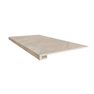 ProCeramik Ступень 1200*330*10 с прямоугольным бортиком керамический гранит усиленная с усиленным углом + подступенок