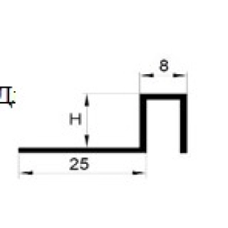 Полоса PP25ОS 25*1,5 мм Латунь Шлиф. (3,0)