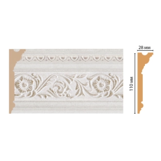 D225-19D/14 плинтус ДМ(110*29*2400 мм)