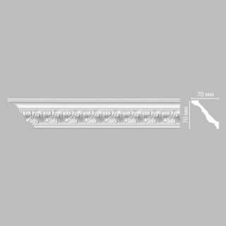 95622//10 FLEXIBLE плинтус DECOMASTER-2 (70х70х2400мм)