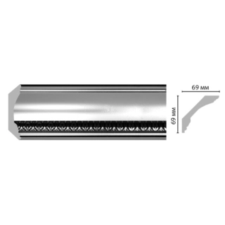 100C-63 ШК/14 Плинтус DECOMASTER (69*69*2400 мм)