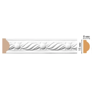 130-16/80 молдинг ДМ(15*8*2400 мм)