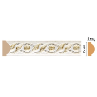 130-40/80 молдинг ДМ(15*8*2400 мм)