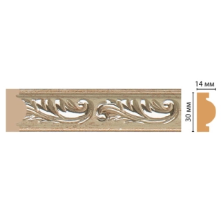 157-59/42 молдинг ДМ(30*14*2400 мм)