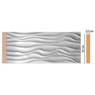 D042-375 ШК/32 молдинг DECOMASTER(80*8*2400 мм)