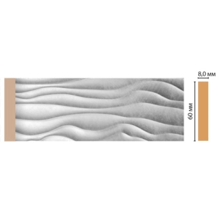 D043-375 ШК/46 молдинг DECOMASTER(60*8*2400 мм)