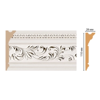 D225-60/14 плинтус ДМ(110*28*2400 мм)
