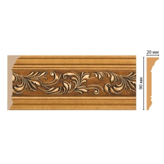 D226-1223 ШК/20 плинтус DECOMASTER(90*21*2400 мм)