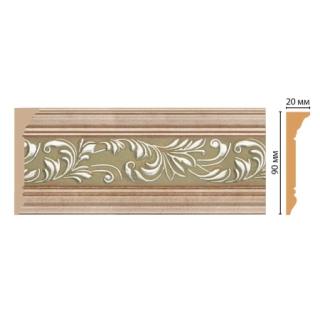 D226-59 ШК/20 плинтус DECOMASTER(90*20*2400 мм)