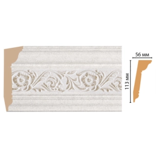 129D-19D ШК/8 Плинтус DECOMASTER(113*56*2400 мм)