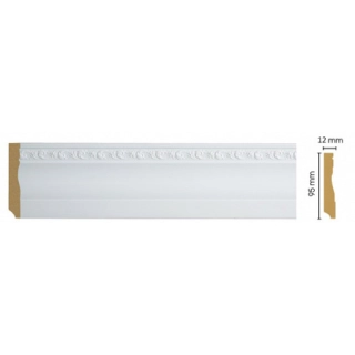 153-115/18 Плинтус напол. (95*12*2400 мм)