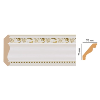 154-54 ШК/12 Плинтус DECOMASTER (77*77*2400 мм)