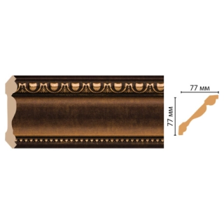 154-56 ШК/12 Плинтус DECOMASTER (77*77*2400 мм)