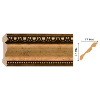 154-57 ШК/12 Плинтус DECOMASTER (77*77*2400 мм)