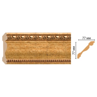 154-58 ШК/12 Плинтус DECOMASTER (77*77*2400 мм)