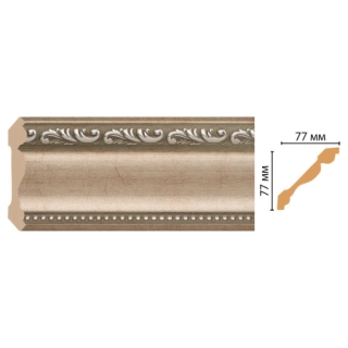 154-59 ШК/12 Плинтус DECOMASTER (77*77*2400 мм)