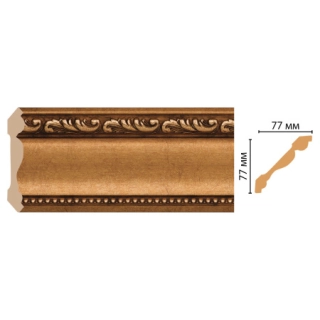 154-1223 ШК/12 Плинтус DECOMASTER (77*77*2400 мм)