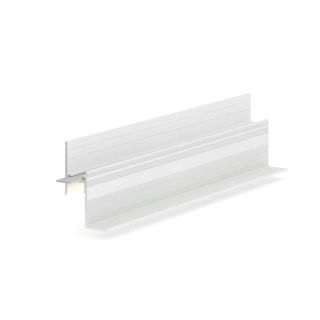 Теневая рейка LACONISTIQ Multilevel CLASSIC NEW (разноуровневая) Белый матовый (46.5*28.7*3000мм.) под подсветку