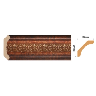 167-767 ШК/18 Плинтус DECOMASTER (50*50*2400 мм)