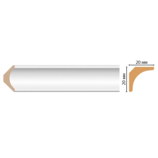 D133-114/110 плинтус ДМ(20*20*2400 мм)