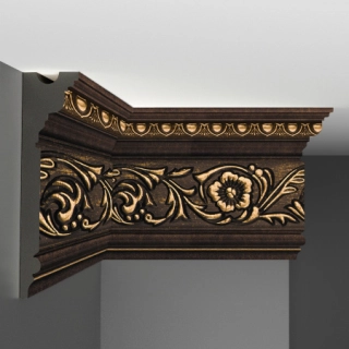 D214-56 ШК/6 плинтус DECOMASTER(150*38*2400 мм)