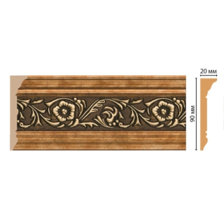 D226-57/20 плинтус ДМ(90*20*2400 мм)