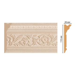 D225-18D/14 плинтус ДМ(110*29*2400 мм)