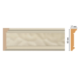 D216-61 ШК/30 плинтус DECOMASTER(60*17*2400 мм)