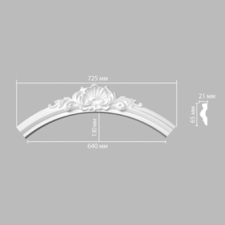 897022-91/10 радиус DECOMASTER-2 (515, 450 мм)