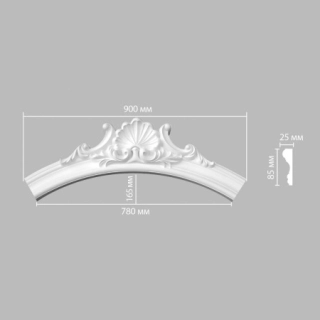 897174-111/10 радиус DECOMASTER-2 (635, 550 мм)