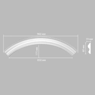 897617-120/18 радиус DECOMASTER-2 (680, 600 мм)