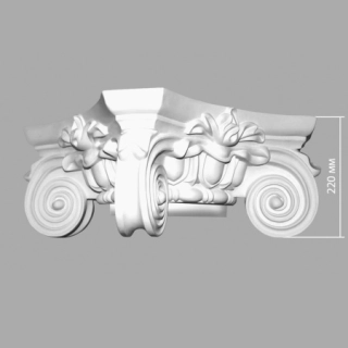 90024-2/1 капитель DECOMASTER-2 (450х450*220мм)