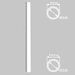 90118/1 колонна DECOMASTER-2 (D 180х2400мм)