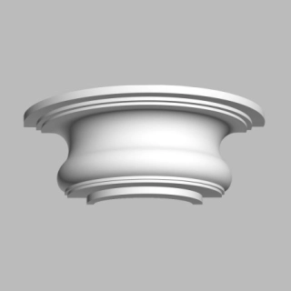 90024-3H/2 полукапитель DECOMASTER-2 (380х130х190мм)