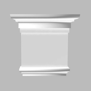 92815-1L/20 капитель для камина DECOMASTER-2 (200*190*60мм)