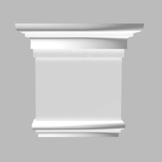 92815-1R/20 капитель для камина DECOMASTER-2 (200*190*60мм)