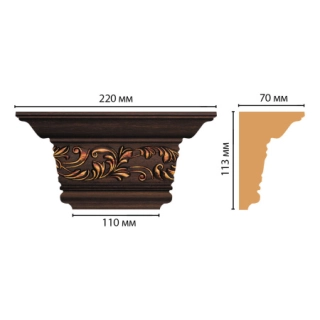D203-966 Капитель(220*113*70 мм)