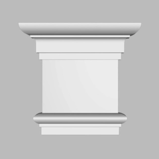 DK-205/20 капитель DECOMASTER-1 (195х205х50мм)