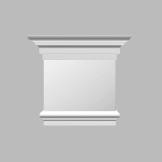 DK-82211B/33 капитель DECOMASTER-2 (188x210x56мм)