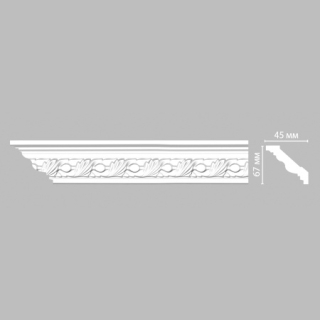 95861/39 FLEXIBLE плинтус DECOMASTER-2 (67х45х2400мм)