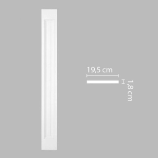 DK-82240/11 пилястра DECOMASTER-2 (196x18x2000мм)