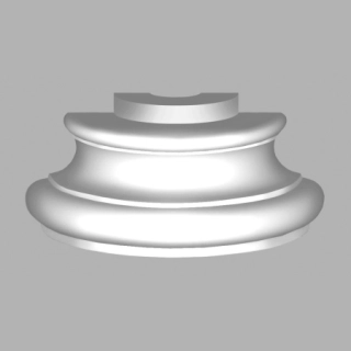 DCK-21H/1 полуоснование DECOMASTER-1 (D 340х140мм)